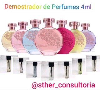 Perfume Floratta, the Blend, Coffe entre outros (demonstrador 4ml)