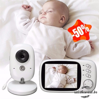 Infantil Sem Fio Bebê Rádio V Deo Digital De Bab Monitor De Áudio Night Vision Temperatura