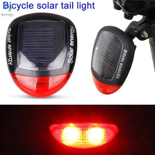 Lanterna Sinalizador Traseira Solar Bike Bicicleta Led Pisca