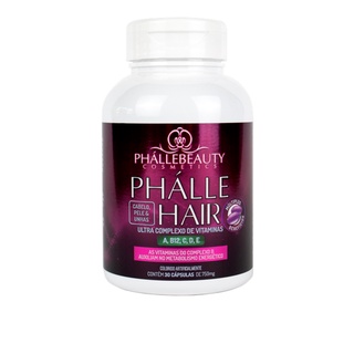 Pote Phalle Hair 30 Cápsulas - Cresce Cabelo e Unha PH (6)
