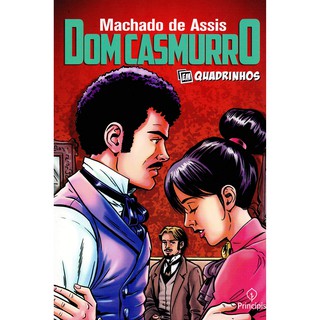 Livro Dom Casmurro Em Quadrinhos Hq Machado De Assis