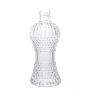 Frasco de vidro cinturinha 110mL Vaso decorativo para aromatizador de ambientes