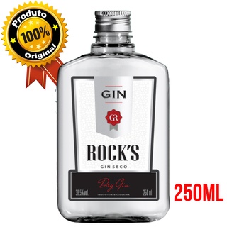 Gin Rocks 250ml Envio em 24 Horas Petaca Original Pocket Lacrada