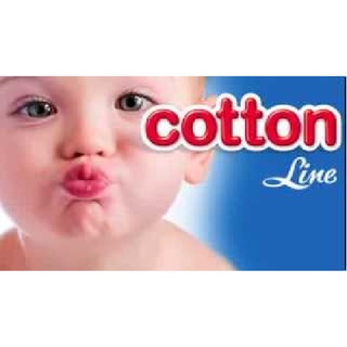Cotonete Hastes Flexíveis Cotton Line Baby Rosa e Azul 75 unidades . (4)