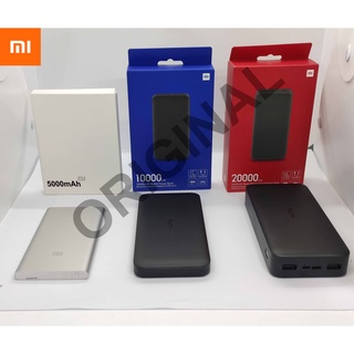 Carregador portátil Powerbank Xiaomi 5000mah | 10000mah | 20000mah - Original - Envio Imediato