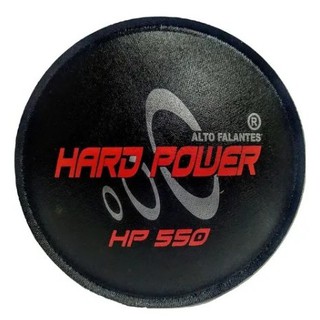 TAMPOGRAFADO 135mm Hard Power HP 550 Protetor de Alto Falante -Calota de Papel - ou Tapa poeira-