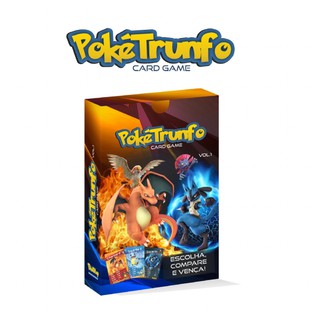 Pokétrunfo Super Trunfo Pokémon Volume 01 - Baralho com 32 Cartas