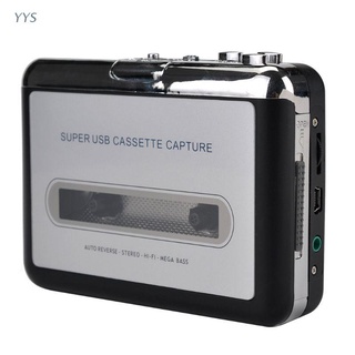 Yys Cassete Usb Fita Para Pc Conversor Formato Cassete Para Mp3 Conversor De Áudio Captura