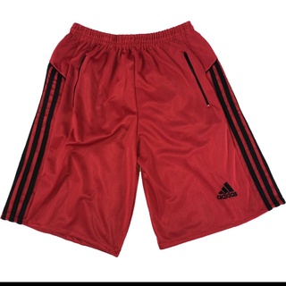 Bermuda Adidas Shorts com Bolso de Ziper Flanelado