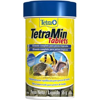 Ração para peixes TetraMin Tablets 55g