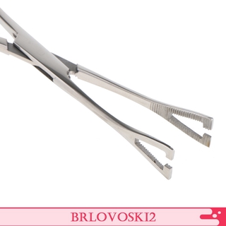 Brlovoski2 Pinça Triangular De Aço Inoxidável Com 6 "Corpo / Umbigo / Septo / Nariz / Lábio / Orelha Com Trava