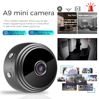 Mini Security Camera Wifi Wireless IP Spy-Camera A9 1080p Dvr Full Hd With Night Vision Hidden bigbar (2)