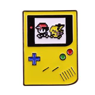 Pin Esmaltado De Jogo Nintendo Pikachu / Ash Gamer (1)