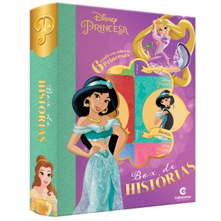 Box De Livros De Histórias Princesas 6 Livrinhos - Culturama Infantil