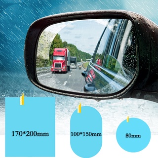 Espelho Retrovisor Do Carro Filme Protetor À Prova D'água Anti Nevoeiro Janela Auto Transparente Macio Adesivo Banheiro Acessórios