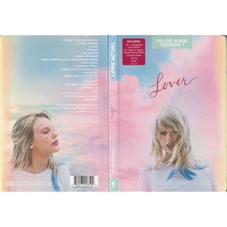 CD Taylor Swift Lover (Deluxe Album Version 1 com Diário e Pôster)