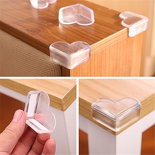 Furniture Table Corner Protector Desk Corner Pad Baby Table Safety Soft Bumper Bar Heart-shaped Protective Cover Safety Products【bluesky1990】 (9)