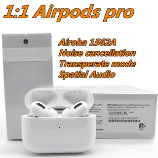 2021 Airoha 1562A ANC Newest AirPods Pro 1:1 Size Premium Copy Wireless Bluetooth Earphones Earbuds TWS with Active Noise Cancellation Spatial Audio