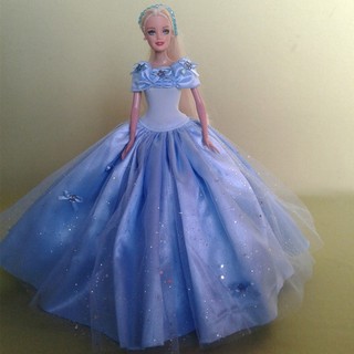 Fantasia Cinderela 2 (vestido Longo - Do Novo Filme) Barbie (3)