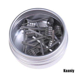 Kaaniy 10Pcs/Box Ni80 Coil Clapton Coil Alien Heating Wire (3)