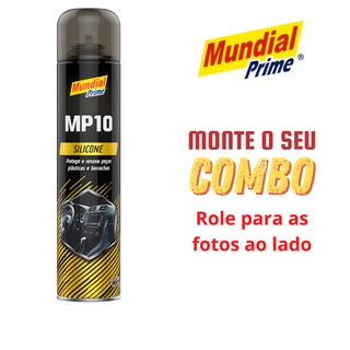 Spray de Silicone - Carro Moto Couro Plástico - Mundial Prime MP10