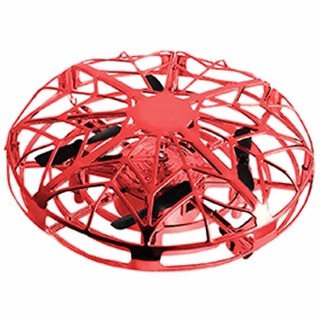 Drone Ufo Infantil Vermelho Art Brink