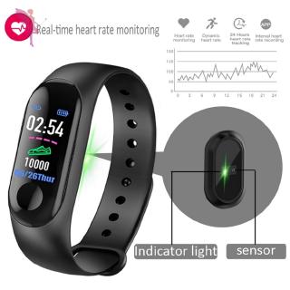 Smartwatch relógio smart watch m3 m4 jam pintar pulseira à prova d’água monitor batimentos cardíacos/pressão sanguínea para xioami (2)