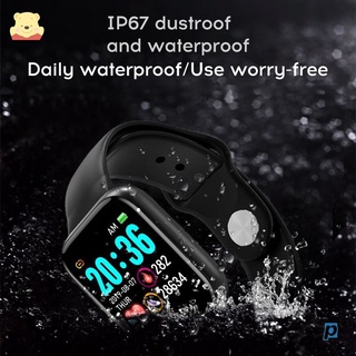 Y68/D20/GM20/fitpro Smart Watch Y68 À Prova D \\\'Água Com Rastreador De Frequência Cardíaca Para Ios / Android (5)