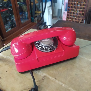 Telefone Tijolinho GTE Vermelho Antigo