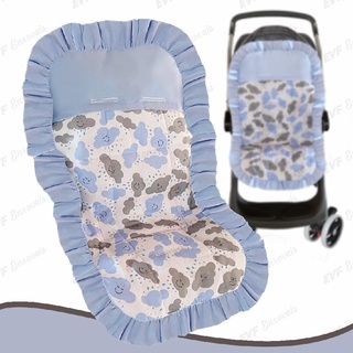 Capa De Bebê Conforto Confort Premium - Nuvem Azul (2)