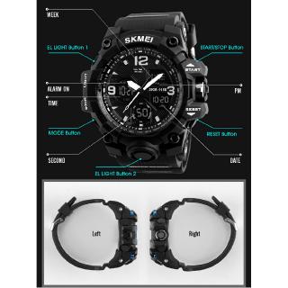 Luxury SKMEI Military Army Men Wristwatches Waterproof Sports Watches Men Clock relogio (5)