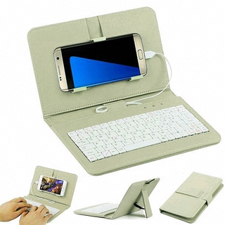 Mini General Wired Tablet Teclado Do Telefone Coldre Da Tampa Do Caso Para O Telefone Móvel Tablet Incluem Teclado