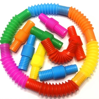 Luminosa Pop Tubos Sensory Toy Para Adulto Aliviar Estresse Fidget Brinquedos Tismo Anti De Plástico Crianças Brinquedo Squeeze (6)