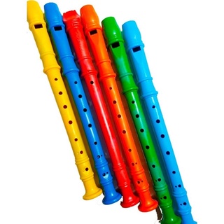 Flauta Doce Infantil Brinquedo Musical Prenda Festa Presentes Musicalidade Diversas Cores (1)