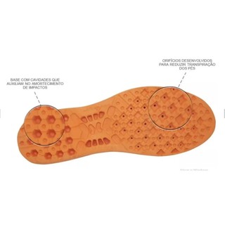 Palmilha De Gel PU Confortável Anatômica Ortopédica Silicone Para Calçados Bota Tenis Envio Imediato (4)