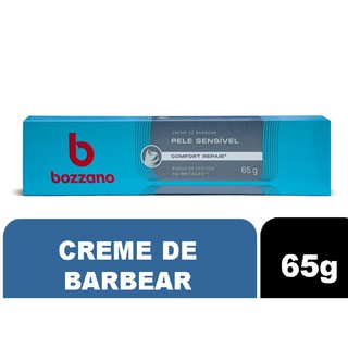 Creme de Barbear Bozzano para pele sensível 65g