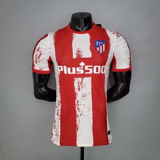 2022 Camiseta De Futebol Atletico Madrid Player De Casa Versão 21/22