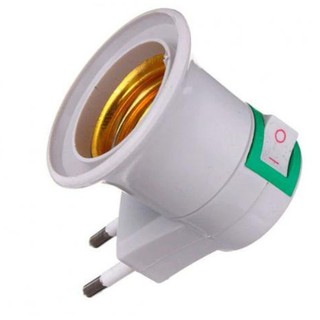 Soquetes E27 Bocal Lâmpada Tomada Chave Liga Desliga tomada de lampada (2)