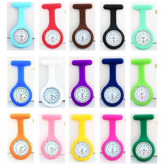 Broche / Relógio De Bolso De Silicone Quadrado Para Enfermeiras Médicos / Médicos / Enfermagem