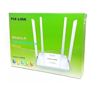 Roteador Sem Fio 4 Antenas Externas Rede Wireless 300Mbps Wi-FI AP Router Branco (1)