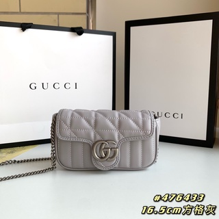 Mini bolsa tiracolo série GUCCI Gucci GG Marmont
