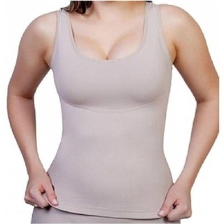 Camiseta feminina segunda pele alça larga