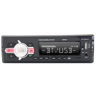 Som Automotivo Rádio para Carro com Bluetooth Stereo MP3 FM Universal Completo