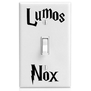 Adesivo p/interruptor Lumos/Nox, Harry Potter