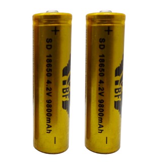2 Pilhas / Baterias Recarregável 18650 9800mah 4.2v - Oferta