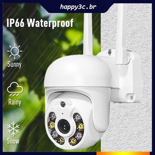 WIFI HD 1080P Câmera Outdoor Home Security Anti-roubo IP Wifi 360 ° Sem monitoramento de ponto cego APLICATIVO inteligente à prova d'água