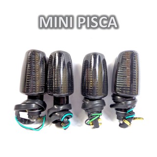 04 Piscas Fume Seta Honda Mini Cg 150 Twister Cb 300 cbx 250 cb 500 hornet