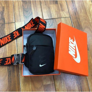 Gift box=NEW= NIKE Sling Crossbody Bag Sport Waist Bag Chest Bag Issey Miyake Fashion Shoulder Bag