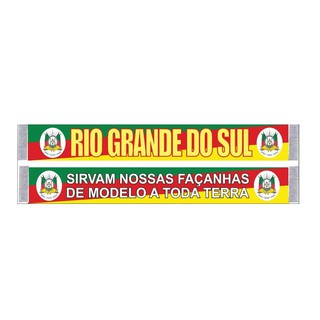 Faixa Cachecol Da Bandeira Do Estado Do Rio Grande Do Sul