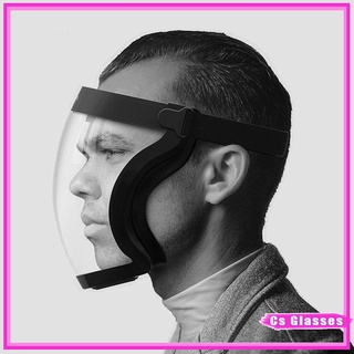Alta Qualidade Máscara De Proteção Facial Completa Em Acrílico Transparente À Prova De Pó Para Esportes (1)